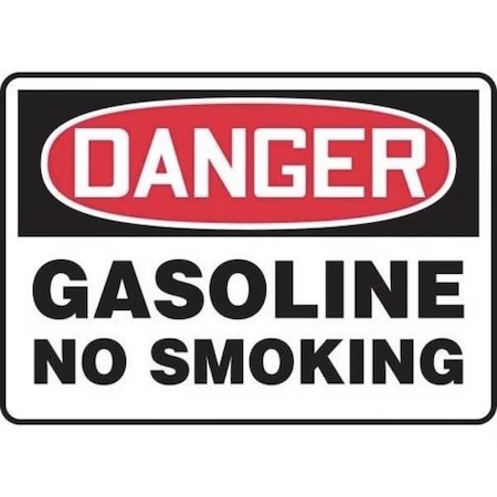 Accuform OSHA DANGER Safety Sign GASOLINE  MSMK245XV MSMK245XV